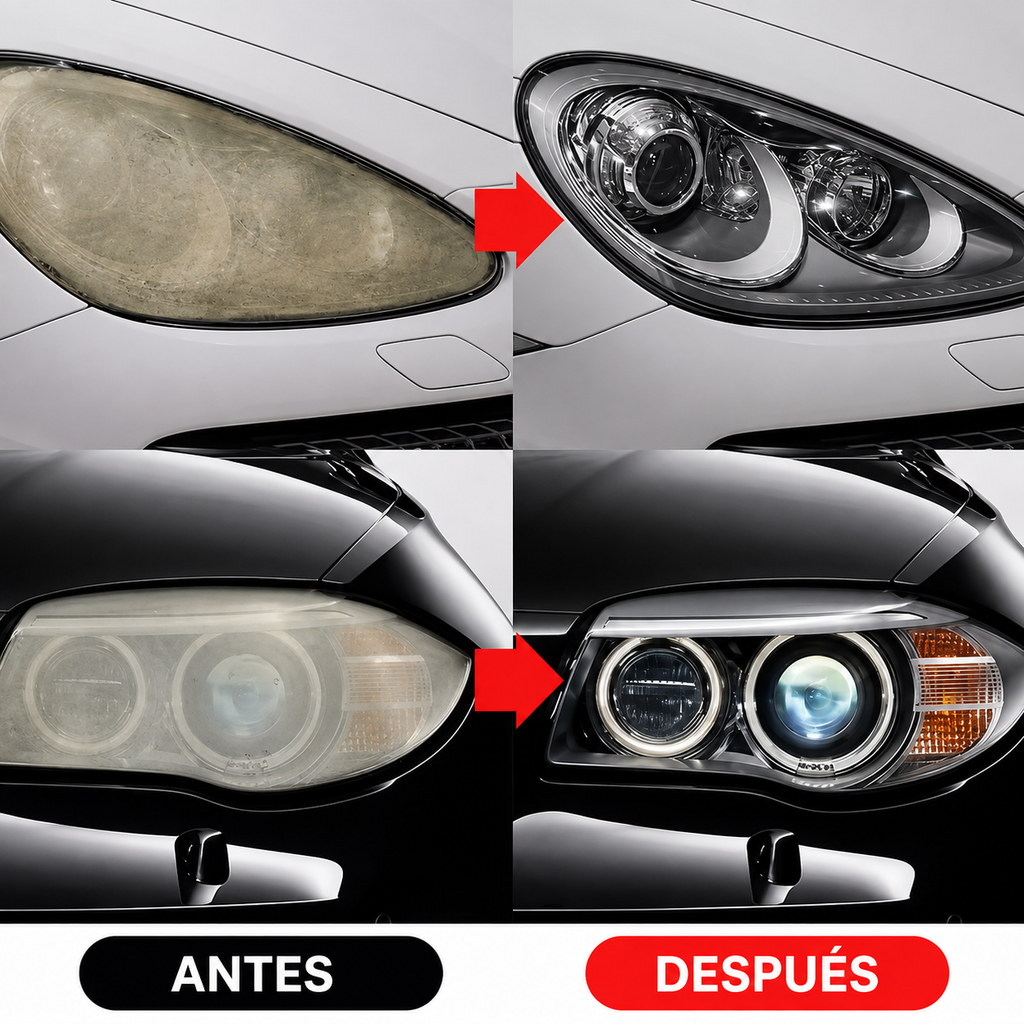 LIQUIDO DE REPARACION DE VIDRIOS FAROS