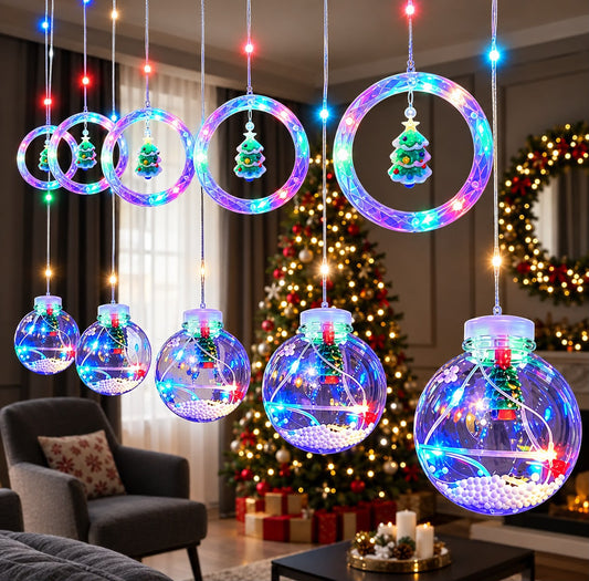 Cortina Luces navideñas
