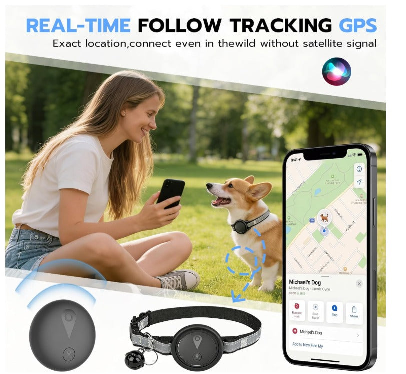 Rastreo GPS en tiempo real para mascotas