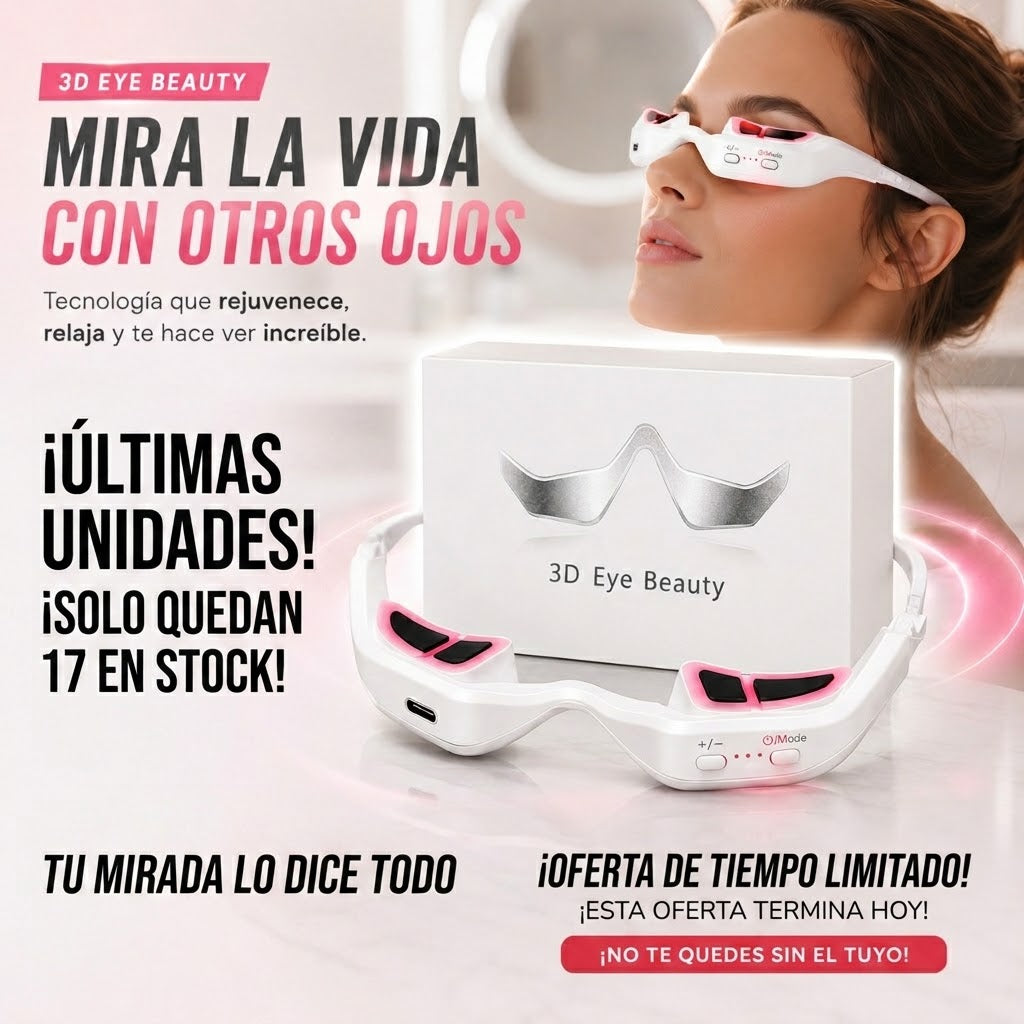 🔥Lentes de Fototerapia 3D - Anti-Ojeras