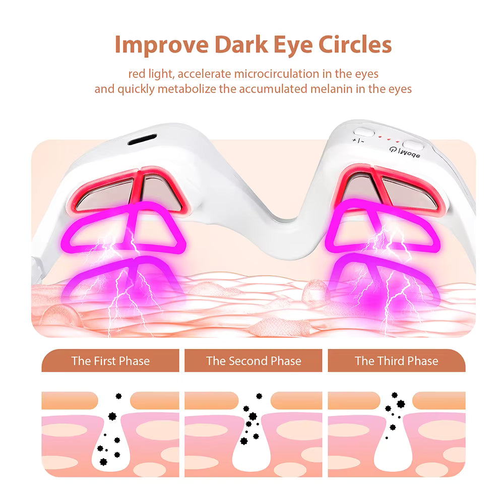 🔥Lentes de Fototerapia 3D - Anti-Ojeras